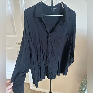 Velvet Heart Black Blouse